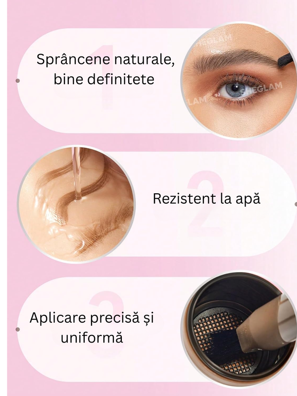 Pensulă și Creion pentru Sprâncene
