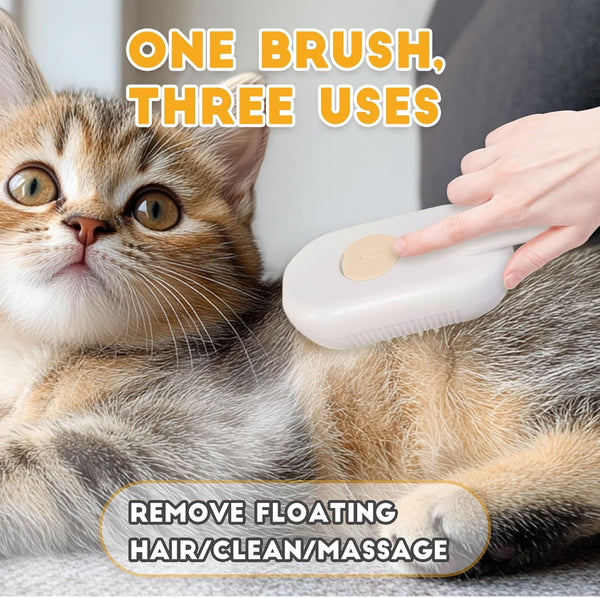 Perie cu abur pentru animale